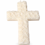 Flower Cross Candle