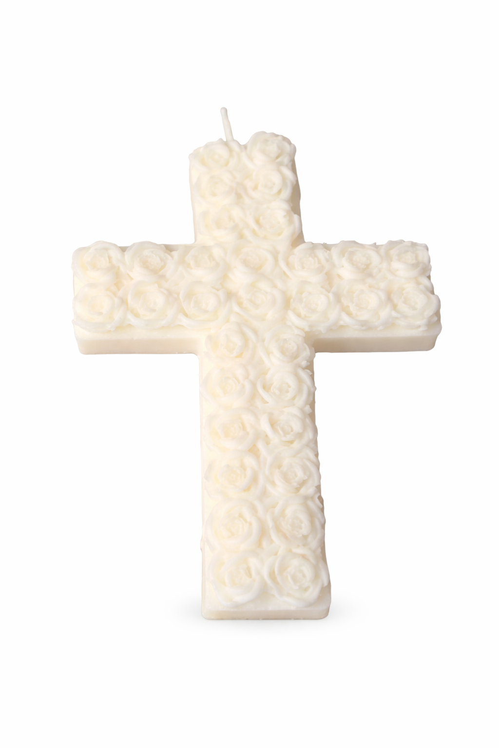 Flower Cross Candle